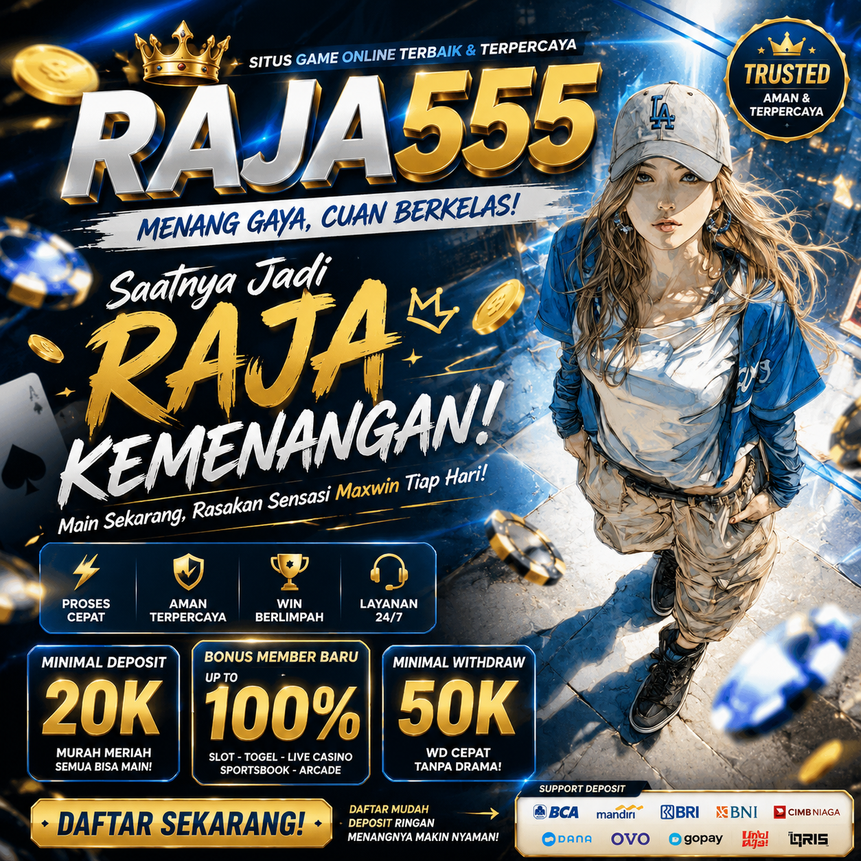 RAJA555 + Link Gacor Para Raja Game Slot Online Dengan Hasil Maxsimal